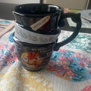 Disney Parks Alice In Wonderland Mad Hatter Drink Me Stacked 12oz Tea mug